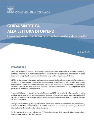 lettura EPD